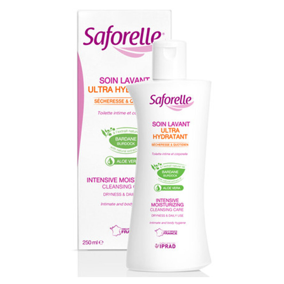SAFORELLE ULTRA hydratační gel pro intimní hygienu 250 ml