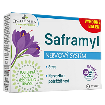 SAFRAMYL 30 tablet (Bylinné doplňky stravy) - Přírodní