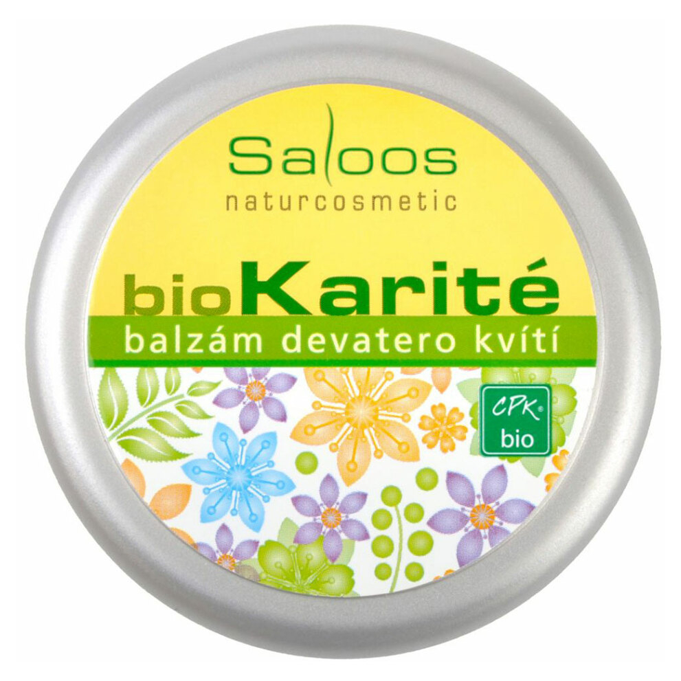 SALOOS Bio Karité balzám Devatero kvítí 50 ml