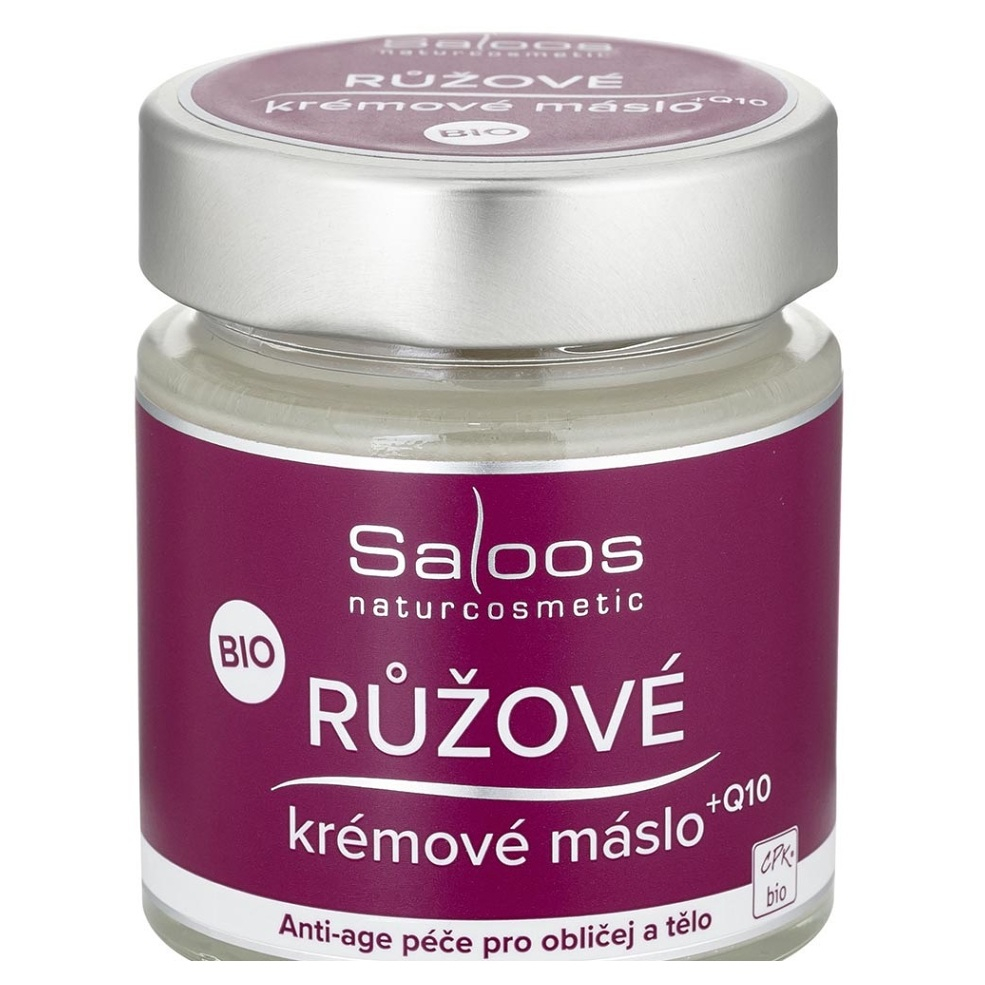 SALOOS Růžové krémové máslo BIO 110 ml