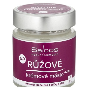SALOOS Růžové krémové máslo BIO 110 ml (Přírodní péče o tělo) - BIO
