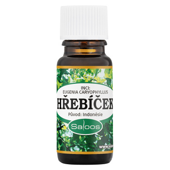 SALOOS Éterický olej Hřebíček 10 ml (Jednodruhové vonné oleje) - Přírodní
