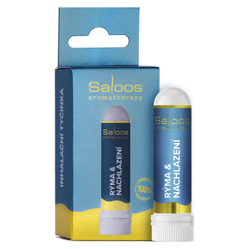 SALOOS Inhalační tyčinka Rýma & Nachlazení  1 kus (Inhalační tyčinky s esenciálními oleji)
