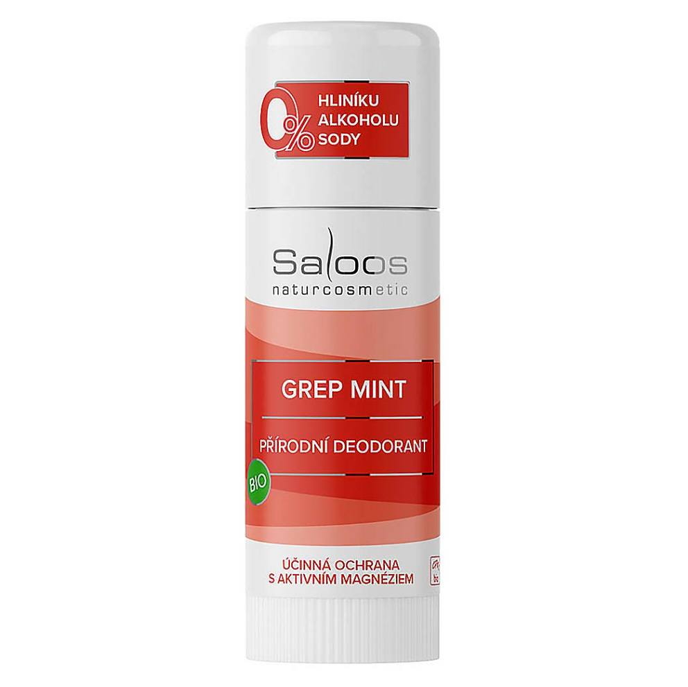 SALOOS Přírodní deodorant Grep mint BIO 60 g