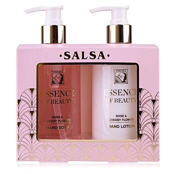 SALSA Sada péče o ruce Essence of Beauty Dárkové balení 2 kusy (Kosmetické balíčky) - Čistící, Hydratační