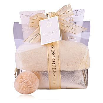 SALSA Koupelový set Essence of Beauty v kosmetické taštičce 3 kusy (Kosmetické balíčky) - Čistící, Hydratační