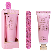SALSA Set Péče o ruce Essence of Beauty s pilníkem ROSA