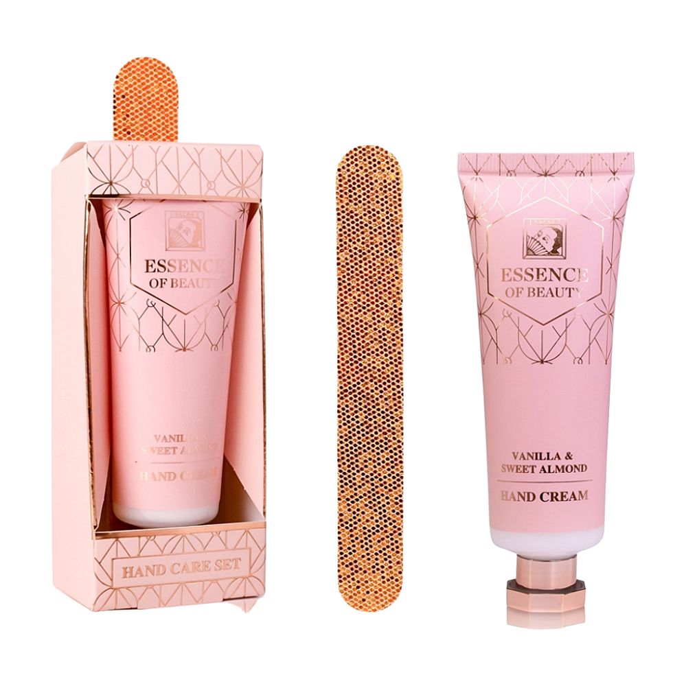 SALSA set péče o ruce Essence of Beauty s pilníkem ROSÉ