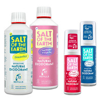 SALT OF THE EARTH Deodoranty + náplně