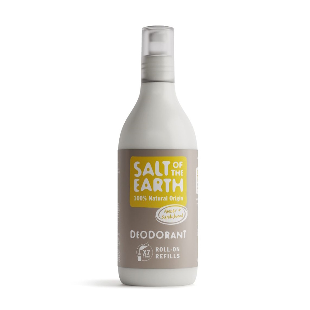 E-shop SALT OF THE EARTH NÁPLŇ Přírodní Deo Roll-on Amber & Santalwood 525 ml