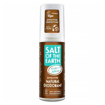 SALT OF THE EARTH Přírodní minerální deodorant spray Ginger & Jasmine 100 ml