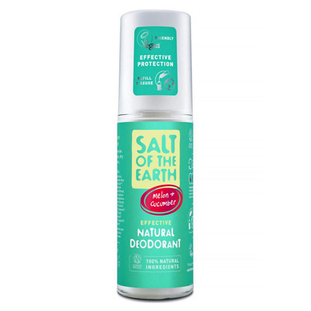 Levně SALT OF THE EARTH Přírodní minerální deodorant spray Melon & Cucumber 100 ml
