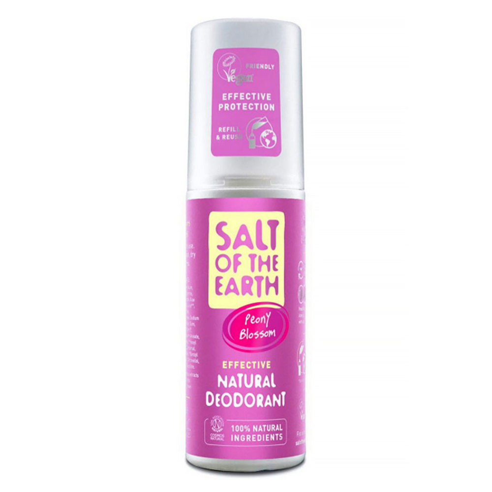 E-shop SALT OF THE EARTH Přírodní minerální deodorant spray Peony Blossom 100 ml