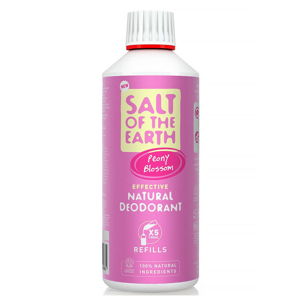 E-shop SALT OF THE EARTH Přírodní minerální deodorant Peony Blossom náhradní náplň 500 ml