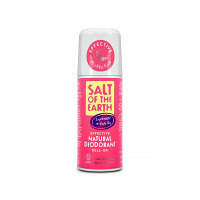 SALT OF THE EARTH Přírodní minerální deodorant rolll-on Pure Aura Levandule, Vanilka 75 ml