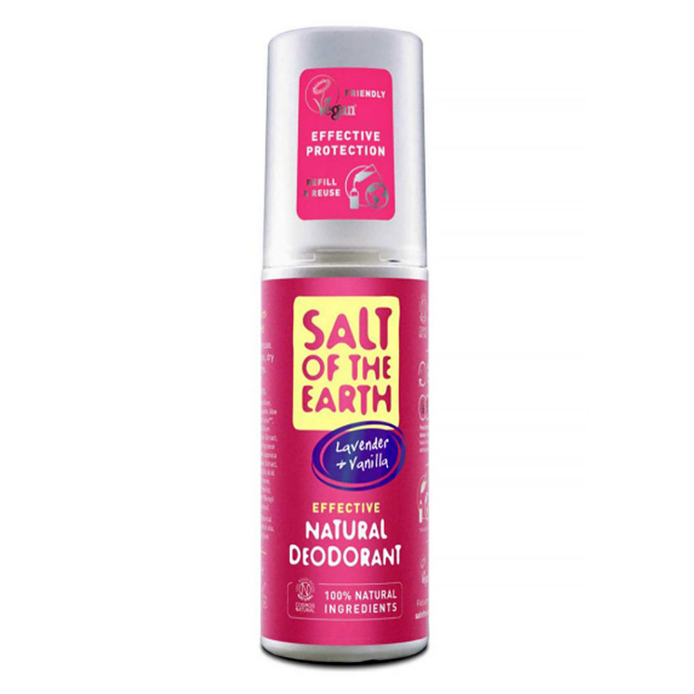 Levně SALT OF THE EARTH Přírodní minerální deodorant spray Lavender & Vanilla 100ml