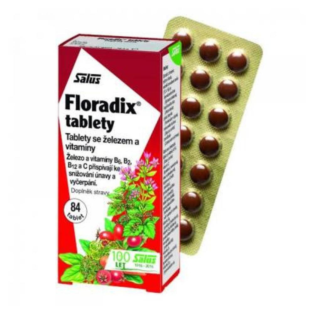 Levně SALUS Floradix železo 84 tablet