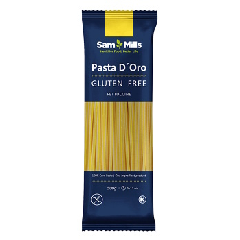 SAM MILLS Bezlepkové kukuřičné těstoviny Fettucine 500 g (Bezlepkové těstoviny)