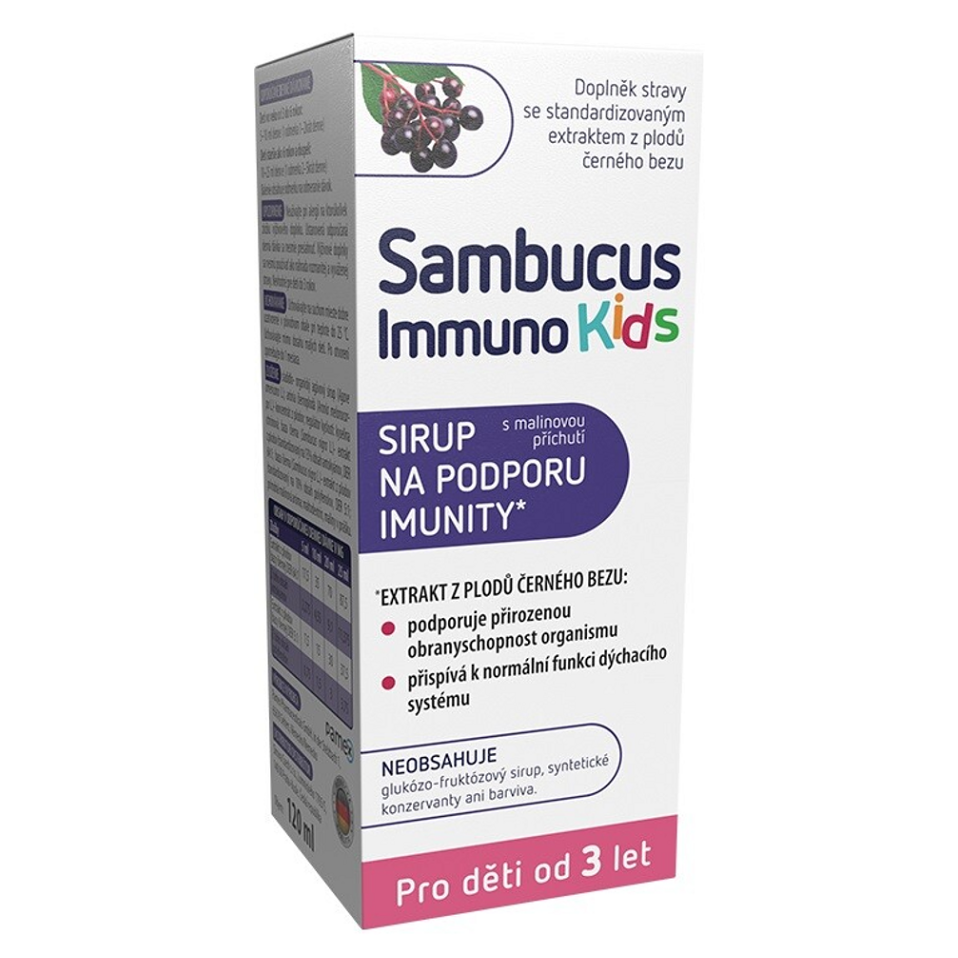 E-shop SAMBUCUS IMMUNO Kids sirup 120 ml