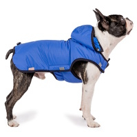 SAMOHÝL EXCLUSIVE Pastel Lux II Sport Zimní vesta pro psy  tmavě modrá 1 ks, Velikost oblečku: 28