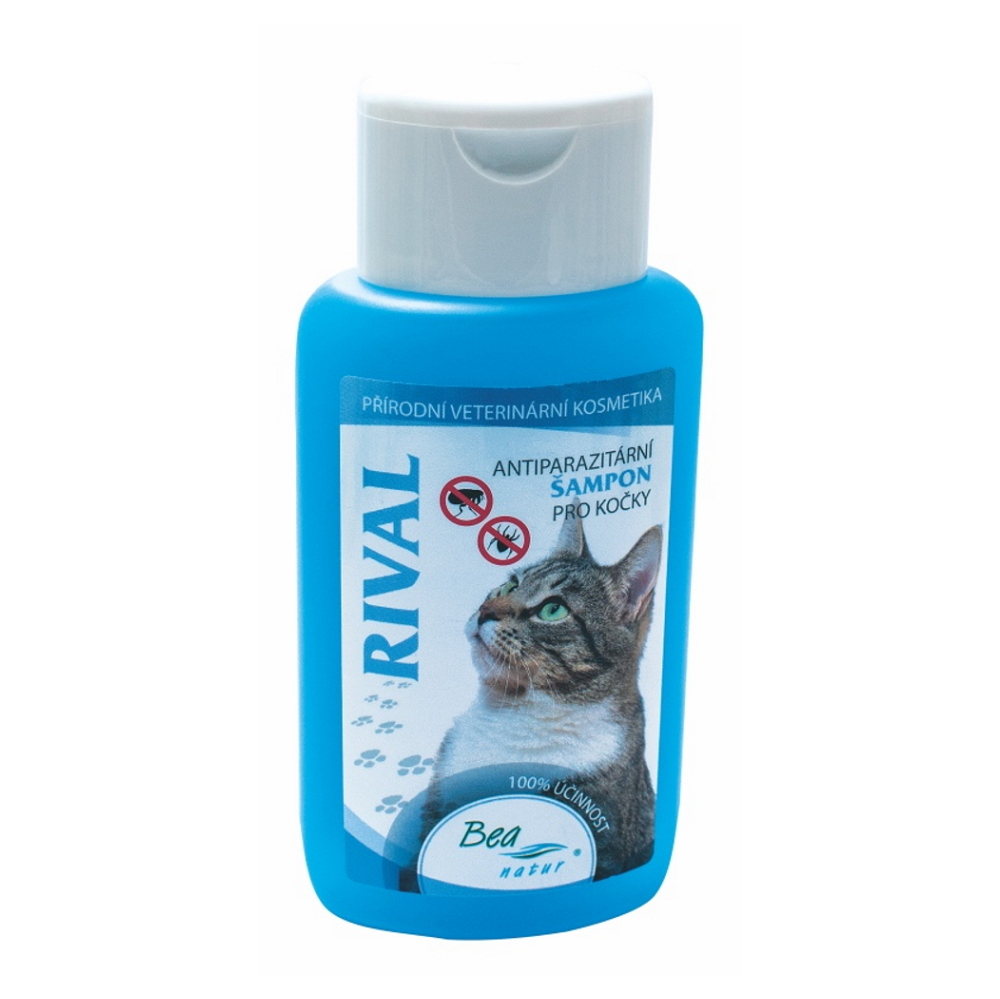 E-shop Šampon Bea Rival antiparazitární kočka 220ml