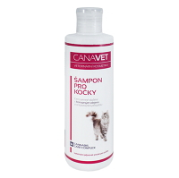 HERBAVERA  Canavet šampon pro kočky s antiparazitní přísadou 250 ml