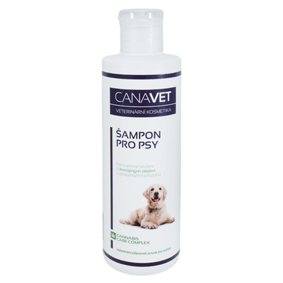 HERBAVERA Canavet šampon pro psy s antiparazitní přísadou 250 ml
