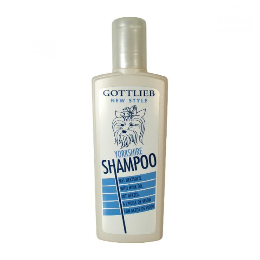 Levně GOTTLIEB Šampon pro psy s makadamovým olejem Yorkshire 300 ml