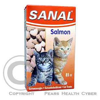 Sanal kočka Salmon s lososem a vitamíny 85tbl