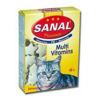 SANAL Premium multivitamín - kočka a.u.v 40 tablet