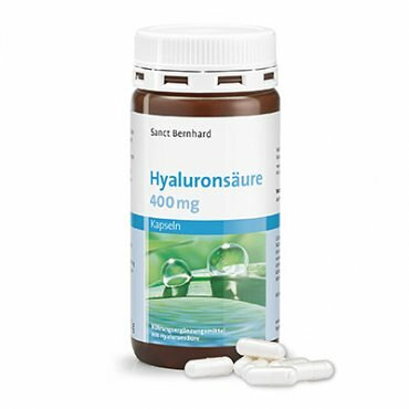 E-shop SANCT BERNHARD Kyselina Hyaluronová 400 mg 120 kapslí