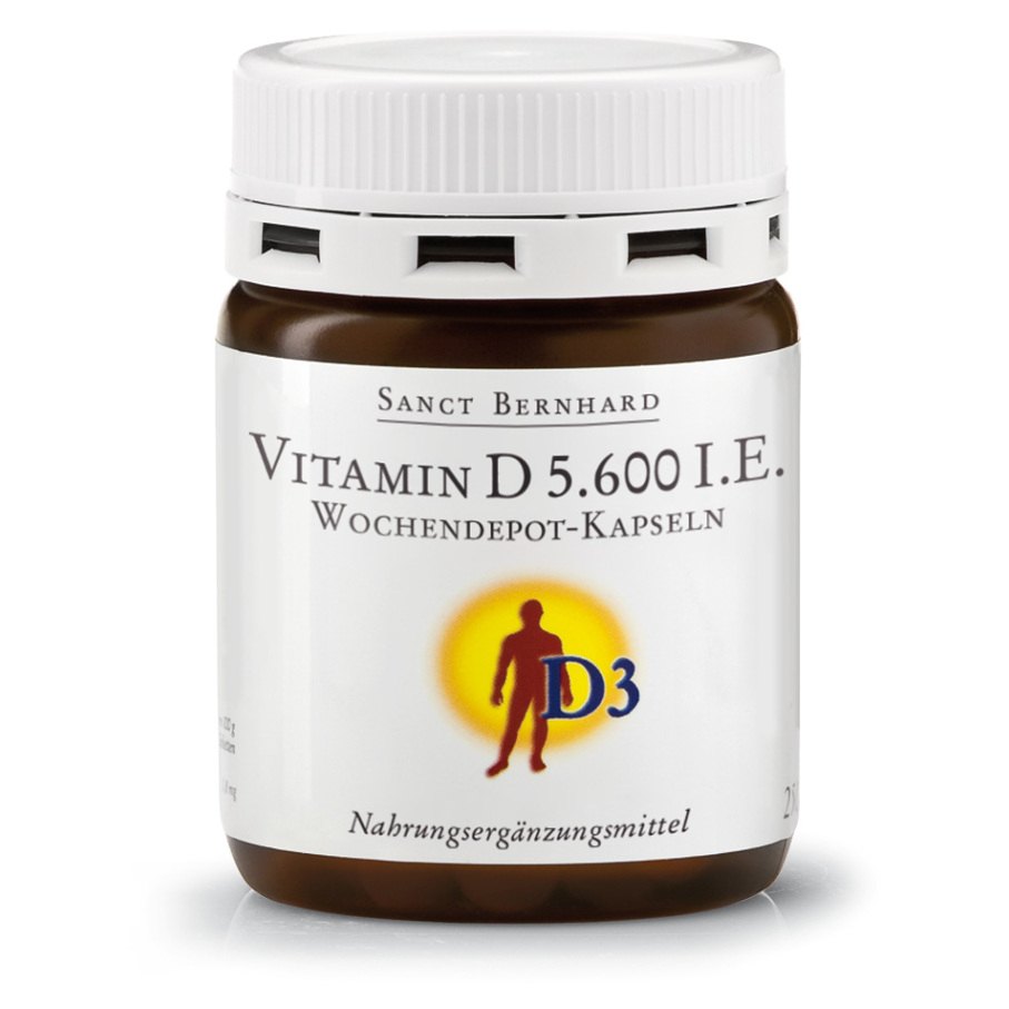 E-shop SANCT BERNHARD Vitamin D 5.600 IU postupné uvolňování 26 kapslí