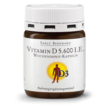 SANCT BERNHARD Vitamin D 5.600 IU postupné uvolňování 26 kapslí