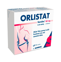 ORLISTAT SANDOZ 60 mg 84 tobolek