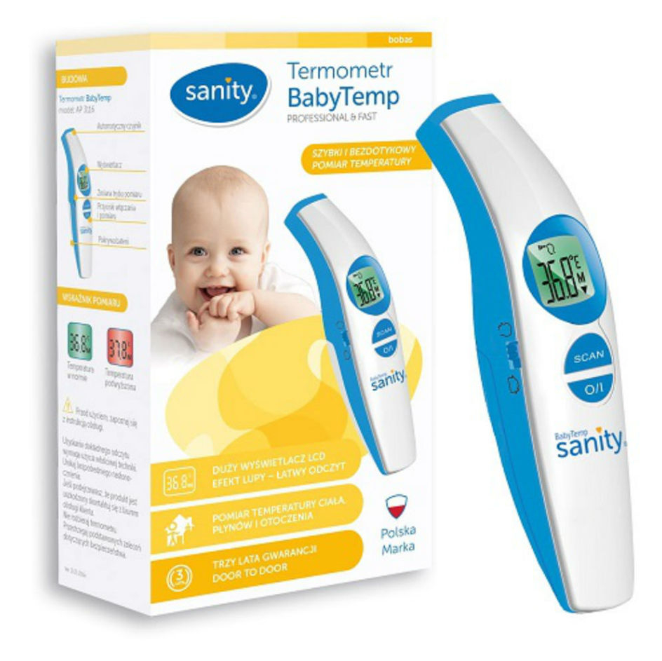 E-shop SANITY BabyTemp bezkontaktní teploměr