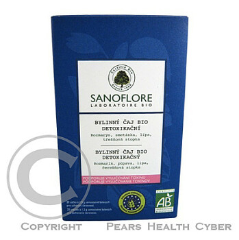 Sanoflore Čaj BIO detoxikační 20x1.5g n.s.17204701