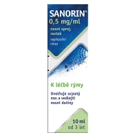 SANORIN  0.5mg/ml nosní sprej 10 ml