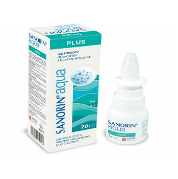 SANORIN Aqua Plus nosní sprej 20 ml