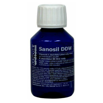 Sanosil DDW dezinfekce pitné vody 80 ml/80l vody