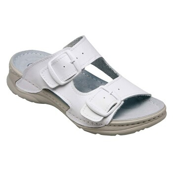 SANTÉ Dámské pantofle bílé 1 pár, Velikost obuvi: 39