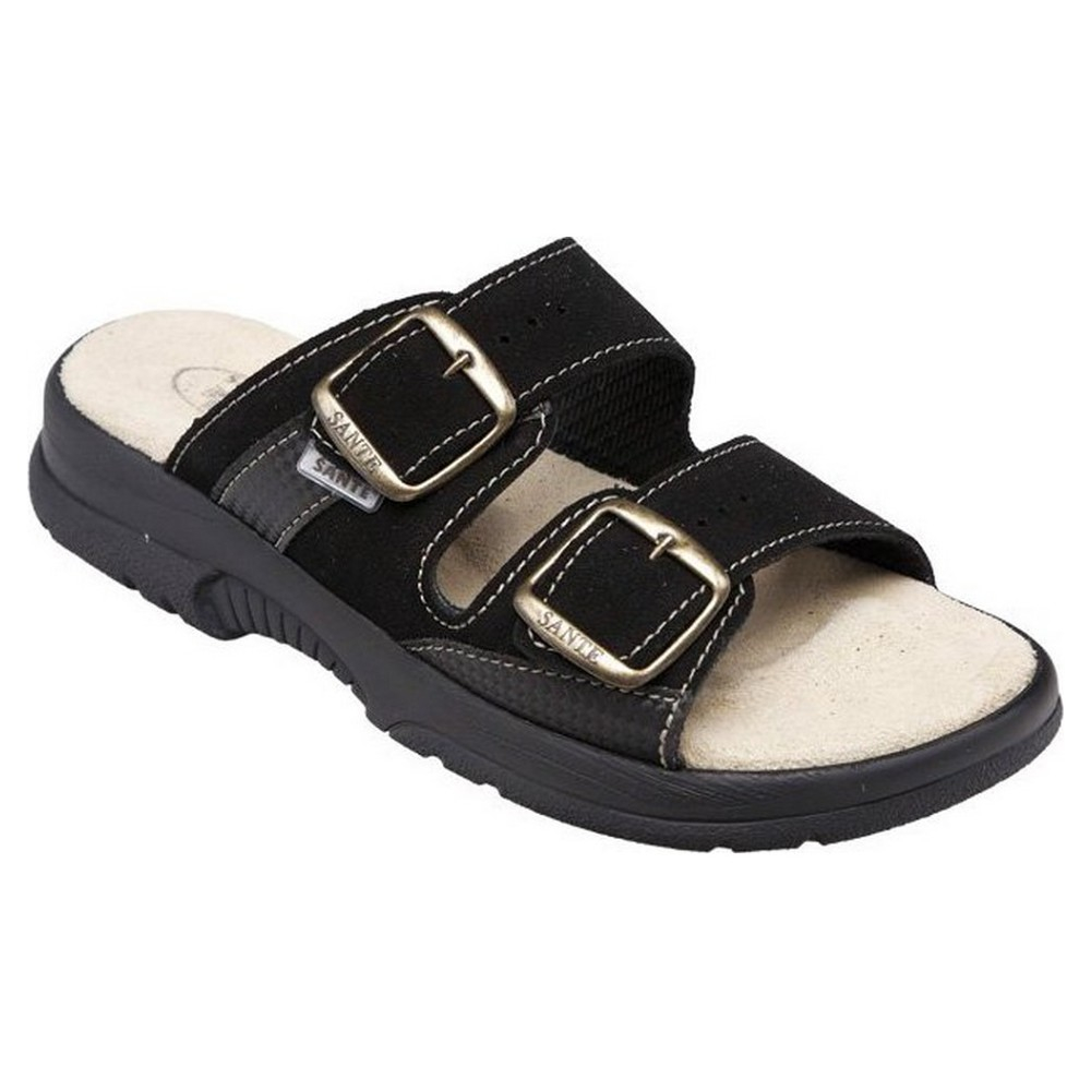 E-shop SANTÉ Dámské pantofle černé 1 pár, Velikost obuvi: Velikost obuvi 35