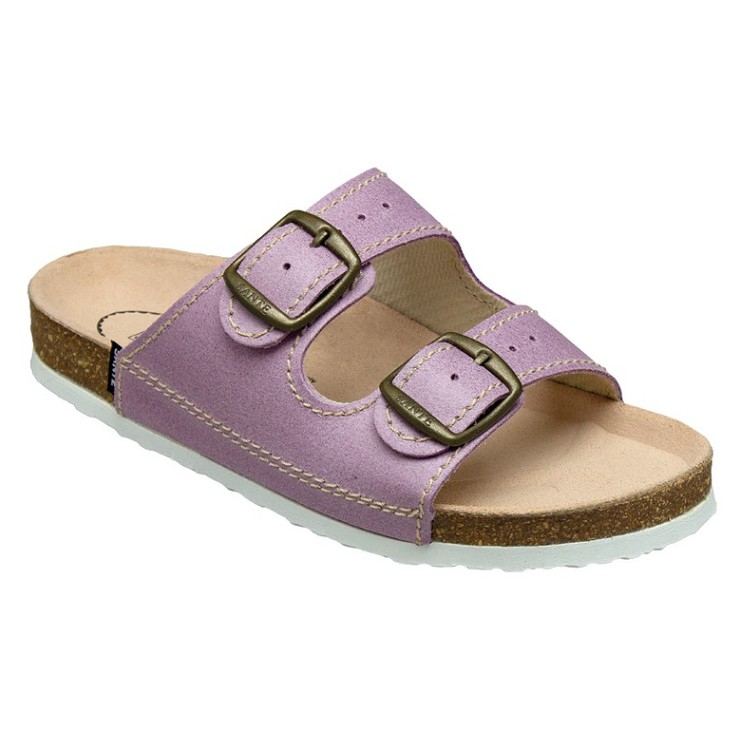 E-shop SANTÉ Dámské pantofle fialové 1 pár, Velikost obuvi: 40