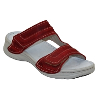 SANTÉ Dámské pantofle rosso, Velikost obuvi: 37