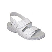 SANTÉ Dámské sandále bílé 1 pár, Velikost obuvi: 38