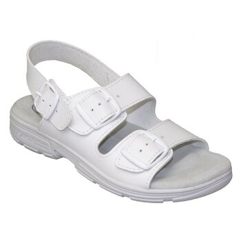 SANTÉ Dámské sandále bílé 1 pár, Velikost obuvi: 41