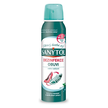 SANYTOL Dezinfekce do obuvi 150 ml (Spreje do bot) - Dezinfekční