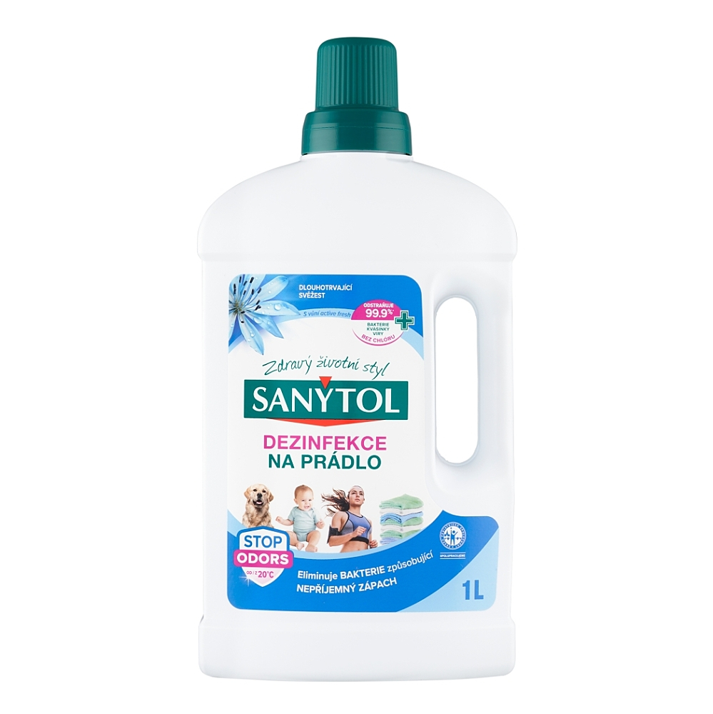 SANYTOL Dezinfekce na prádlo Active Fresh 1 l