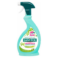 ﻿SANYTOL Dezinfekční univerzální čistič sprej 94% rostlinného původu 500 ml