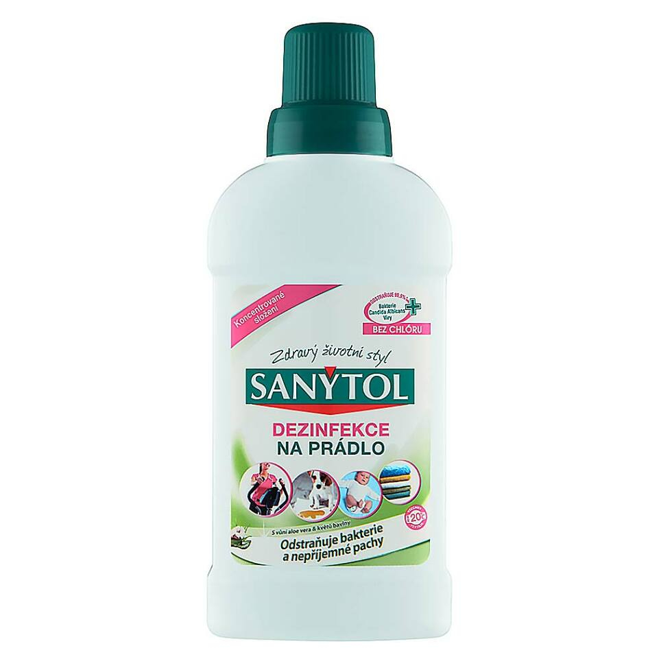 E-shop SANYTOL Dezinfekce na prádlo Aloe Vera 500 ml