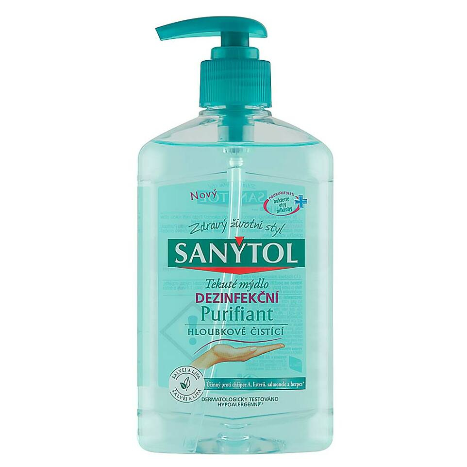 E-shop SANYTOL Dezinfekční mýdlo Purifiant 250 ml